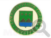 Нагрудный знак "Администрация города Белогорск"